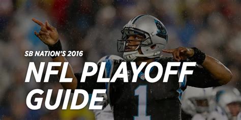 nfl playoffs 2016|SB Nation's 2016 NFL Playoff Guide.